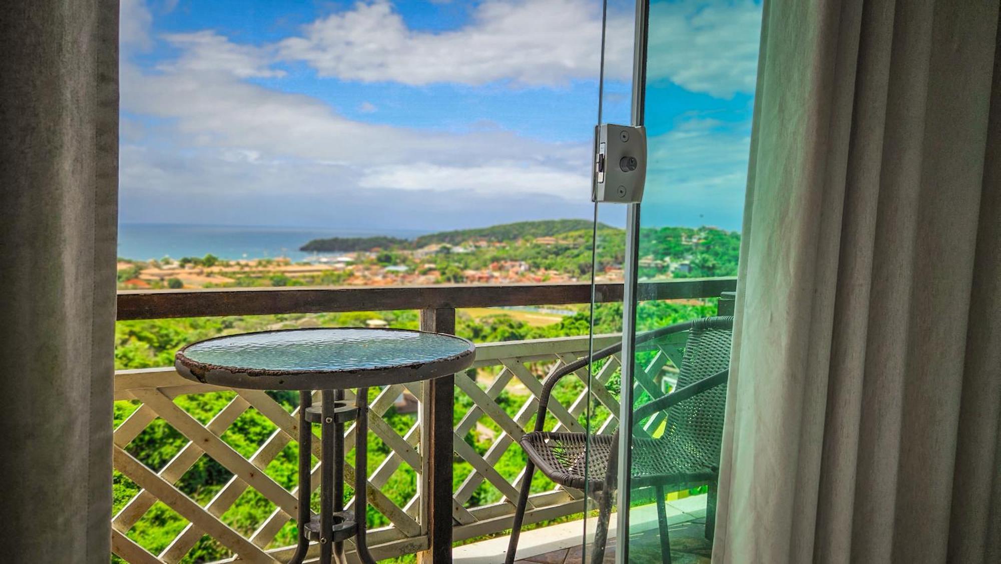 Готель Bella Vista Ocean View Армасан-душ-Бузіус Екстер'єр фото View from a hotel room
