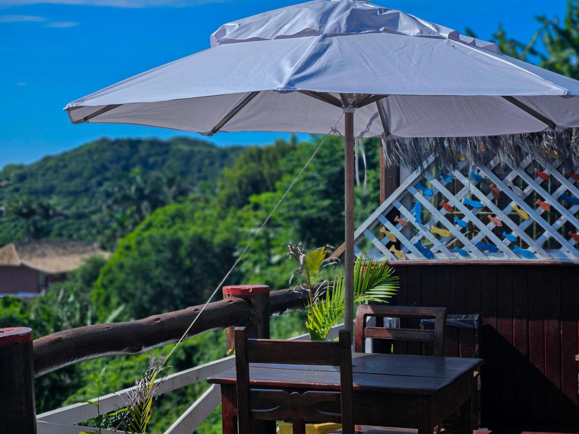 Готель Bella Vista Ocean View Армасан-душ-Бузіус Екстер'єр фото A patio umbrella
